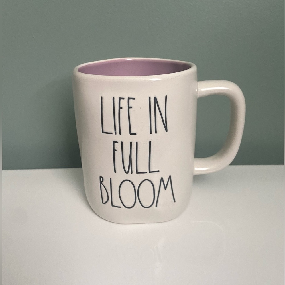 Rae Dunn LIFE IN FULL BLOOM Mug